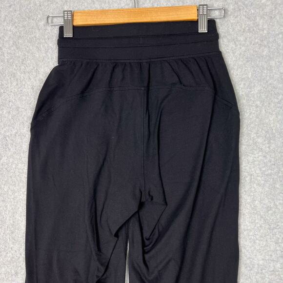 Lululemon Womens 0 Ready to Rulu High Rise Cropped Jogger in Black - Picture 7 of 10